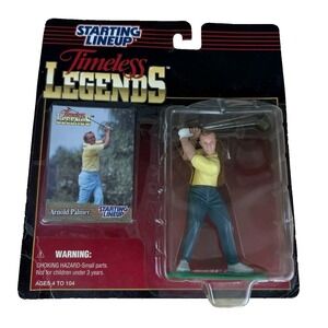 1995 Timeless Legends Arnold Palmer Golf Figure &‎ Card
